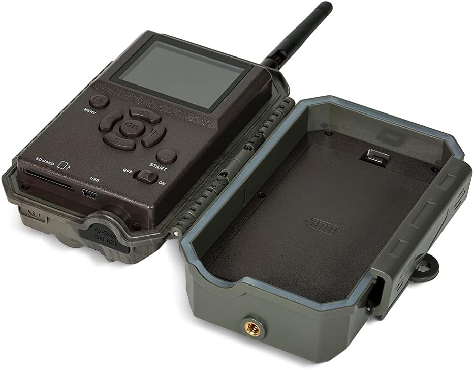GardePro E8 Trail Camera Wi-Fi 32MP 1296P Fast 0.1s Trigger Speed Motion Activated 100ft Night Vision IP66 Waterproof