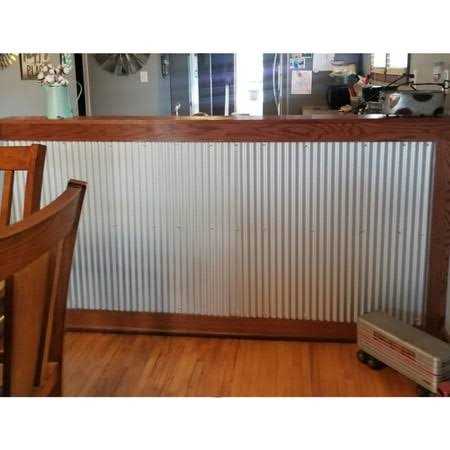 Dakota Tin 24W x 36H Colorado Corrugated Metal Wainscoting Panel