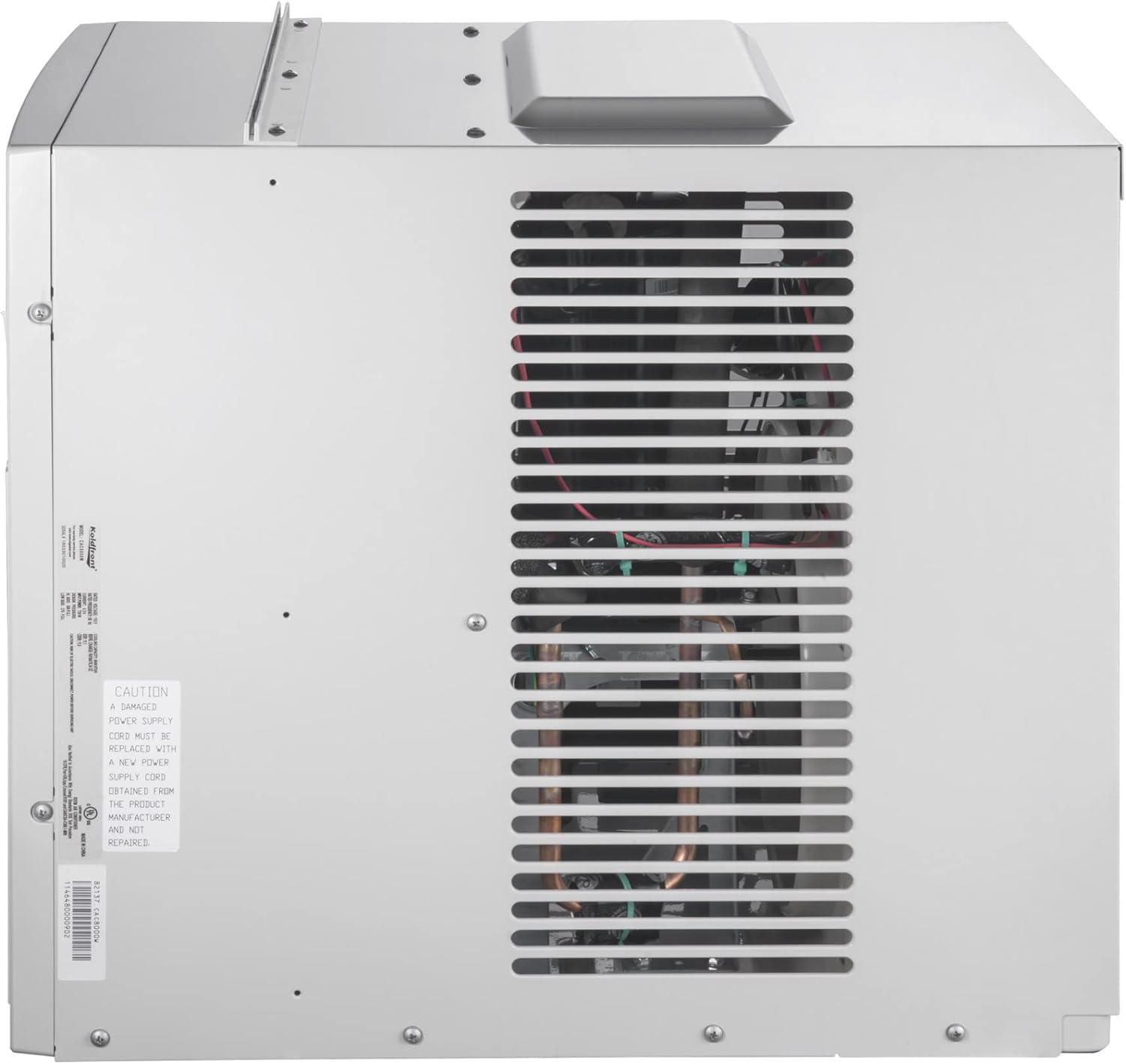 Koldfront CAC8000W 8000 BTU 115V Casement Air Conditioner with Dehumidifier and Remote Control