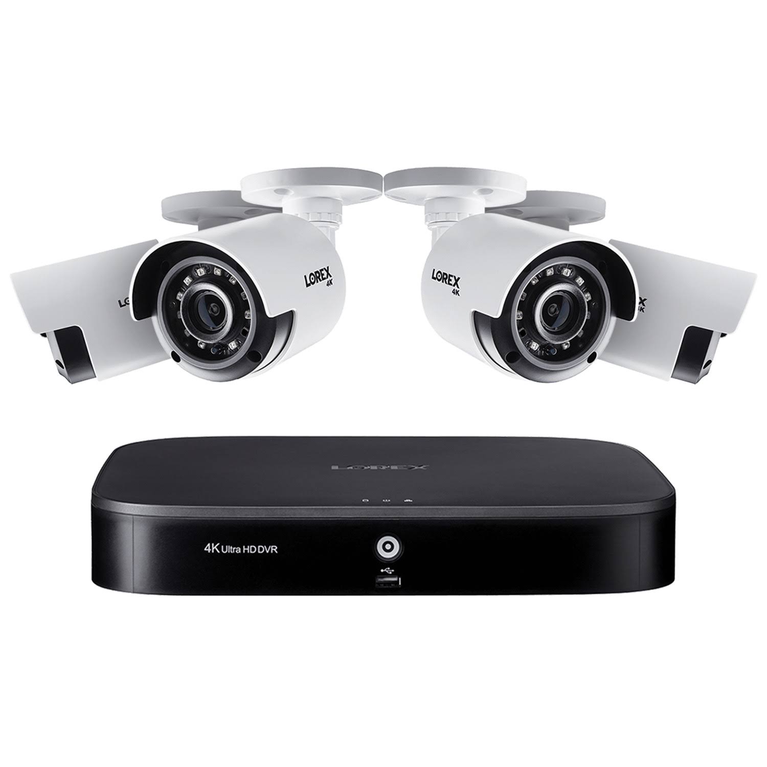 Lorex DK181-48CA 4K Ultra HD Analog 8-Channel Security System with 1 TB DVR and