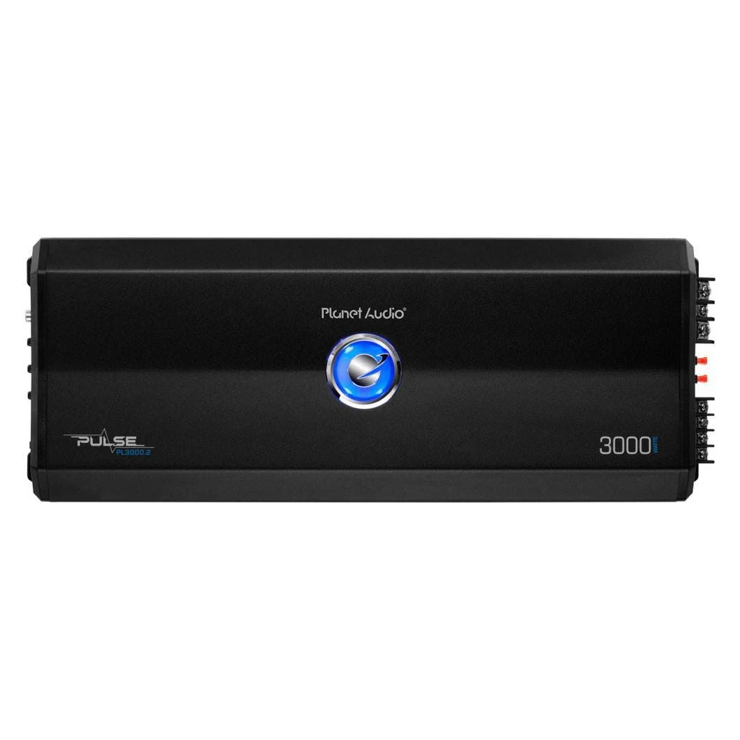 Planet Audio Pulse Series PL3000.2 Class AB 2-Channel Car Amplifier - 3000W