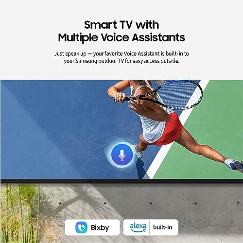 SAMSUNG Class Terrace Full Sun Outdoor QLED 4K Smart TV with Alexa Built-in