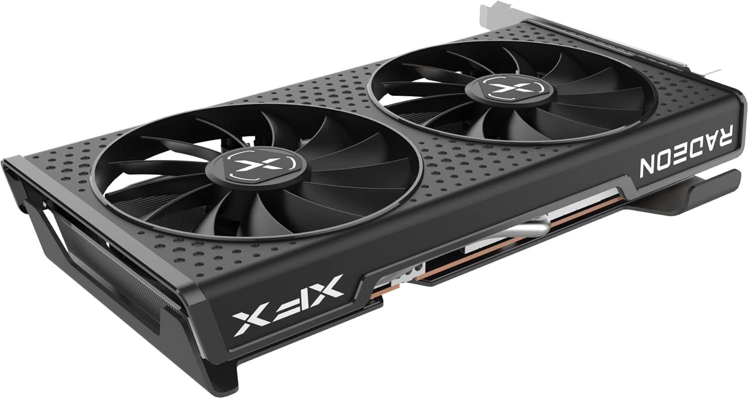 XFX Speedster QICK210 Radeon RX 6500XT Black Gaming Graphics Card with 4GB GDDR6 HDMI , AMD RDNA 2 RX-65XT4DBDQ