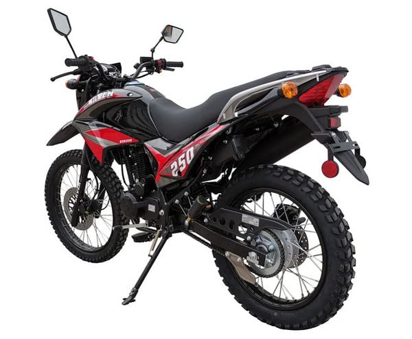 HHH 250cc Scooter Dirt Bike Vitacci Raven XL 250 Enduro Street 250cc Motorcycle Dual Sports Enduro Bike - Choose Your Color