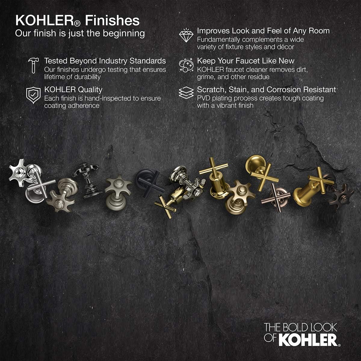 Kohler K-21336-2MB Shift+ Square Handshower, Vibrant Brushed Moderne Brass