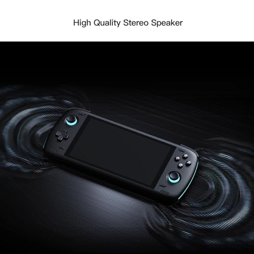 AYN Odin 2 Android Handheld Gaming High-Performance Retro Game Handheld with Snapdragon 8 Gen 2 Octa-core CPU, Adreno 740 GPU, 6" 1080p Screen, Wi-Fi 7, Android 13 (Clear Blue, Pro 12+256GB)