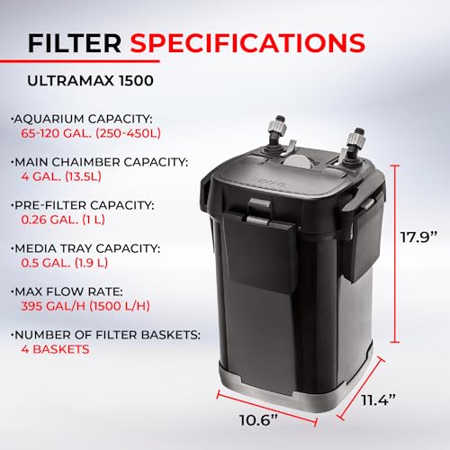 Aquael Ultramax Canister Filter