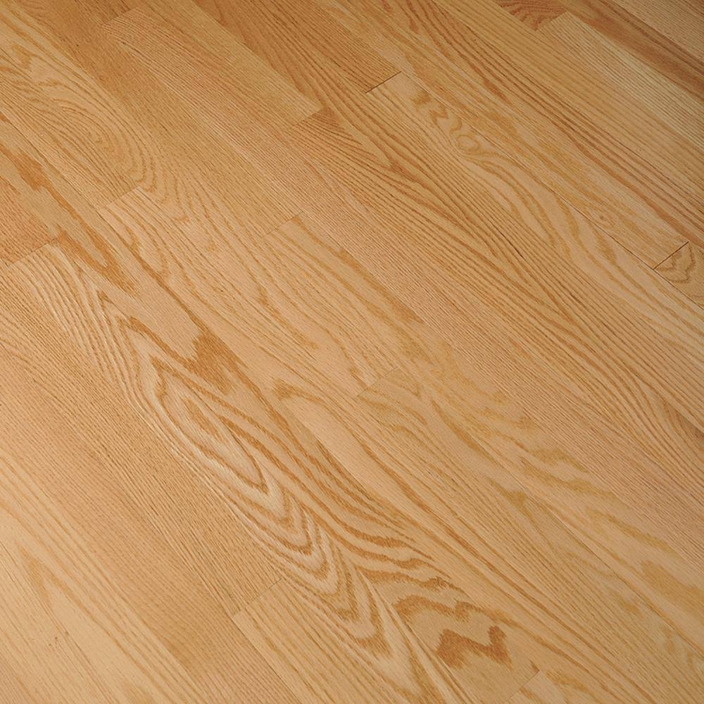 Bruce Bayport Oak Low Gloss Natural 3/4 in. Thick x 2-1/4 in. Wide x Varying Length Solid Hardwood Flooring (20 Sq. ft. /case)