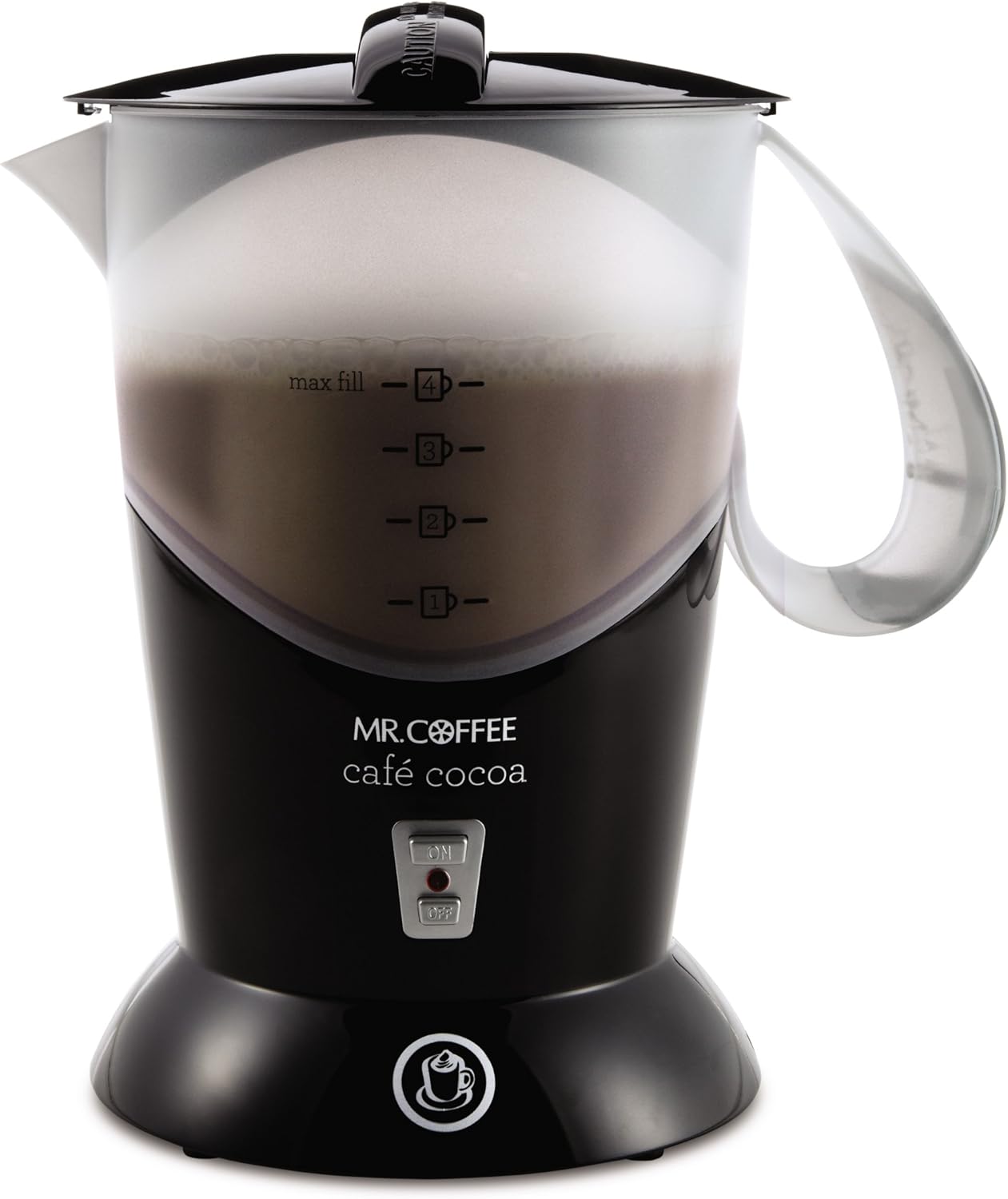 Mr. Coffee BVMC-HC5 Cafe Cocoa Hot Chocolate Maker, 32 Ounces, Black