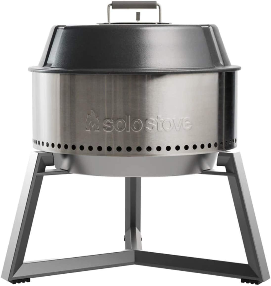 Solo Stove Modern Grill Ultimate Bundle Heavy Duty Portable Charcoal Grill for Outdoors great BBQ Smoker Grill Includes Grilling Accessories and Cooking for Camping