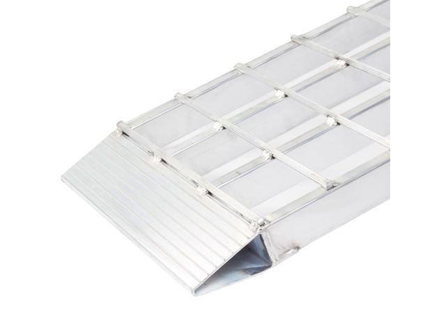 120x22 Single Runner Folding Aluminum Motorcycle Ramp