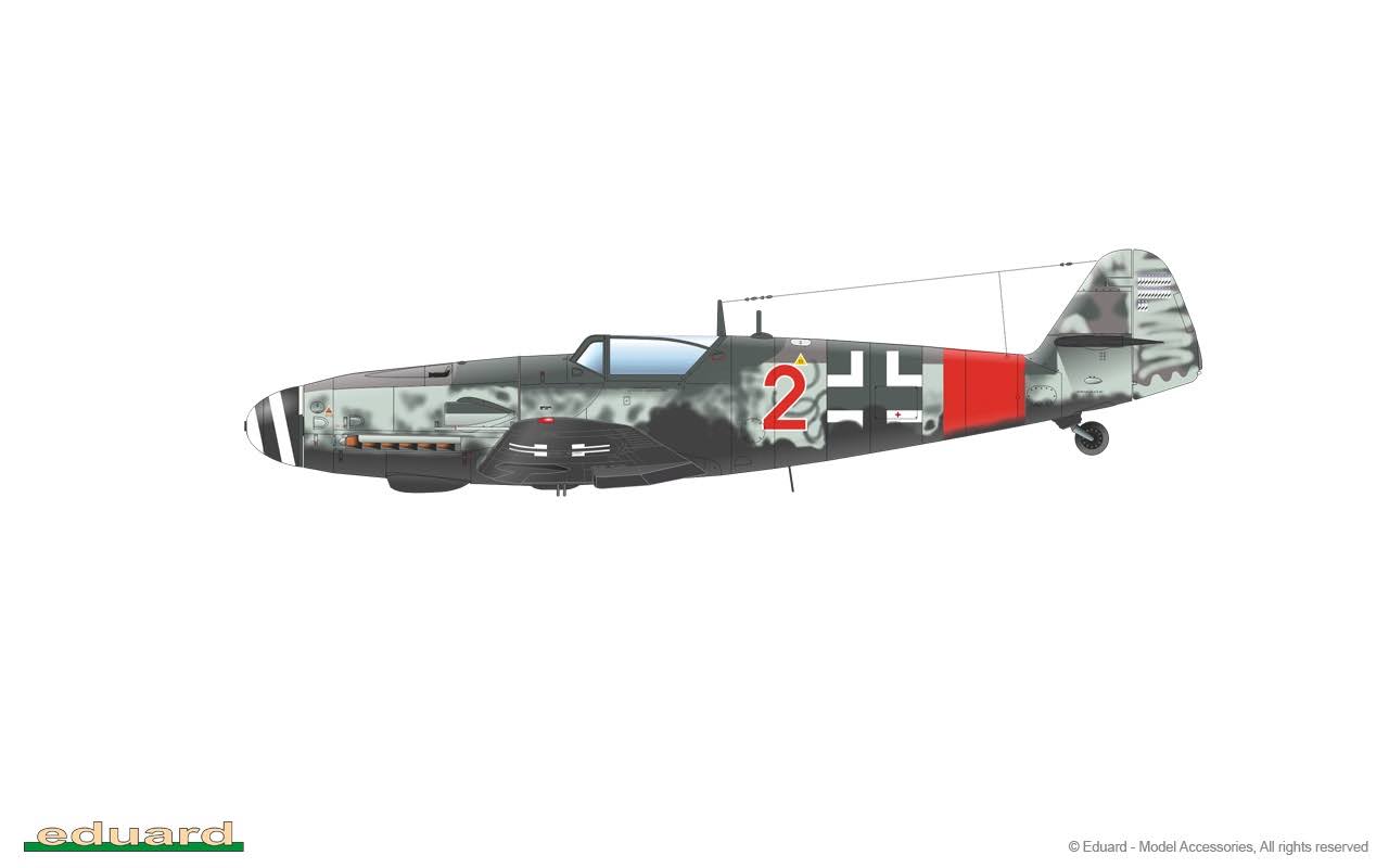 Eduard - Messerschmitt Bf-109G-6/AS - ProfiPack Edition Kit of German