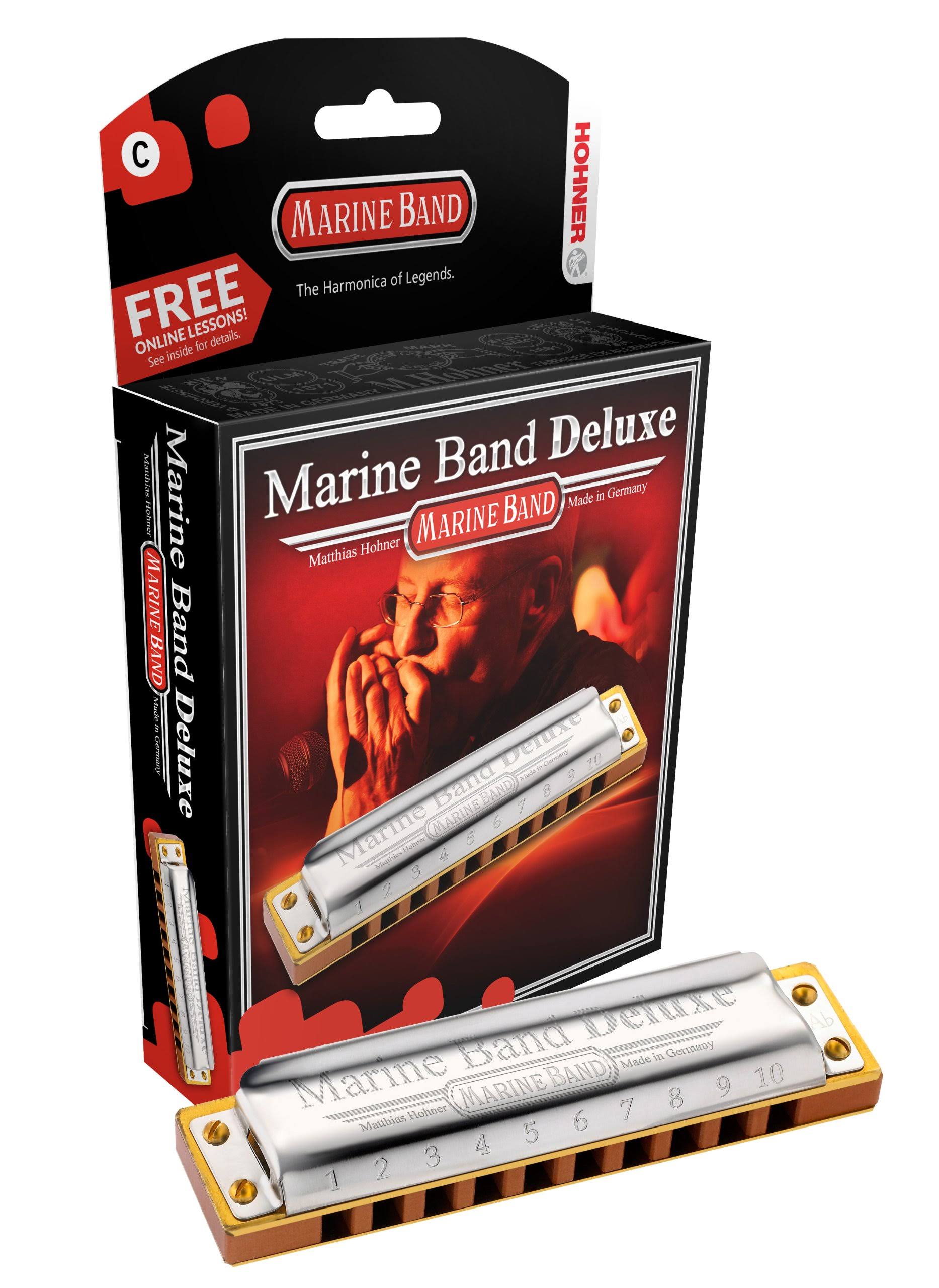 Hohner Marine Band Deluxe Harmonica M2005 A
