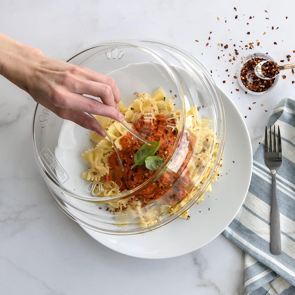 Panasonic Microwave Oven NN-SN966S with Nordic Ware Microwave Cover