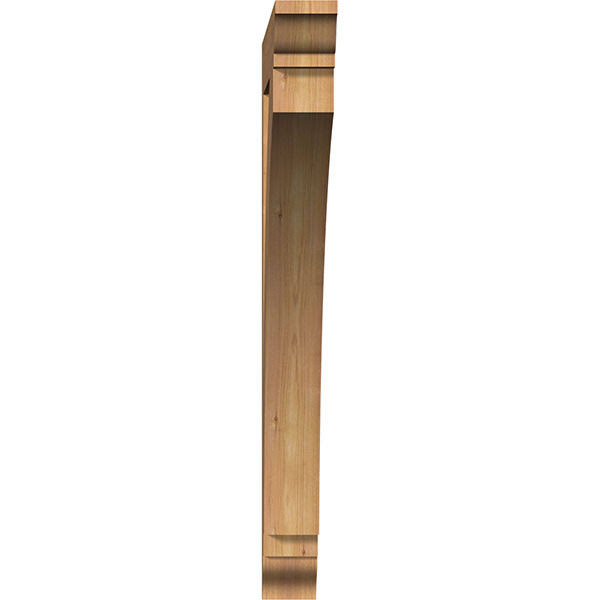 3 1/2x22W x 30x22D x 36x22H Thorton Traditional Smooth BRACKET, Western Red Cedar
