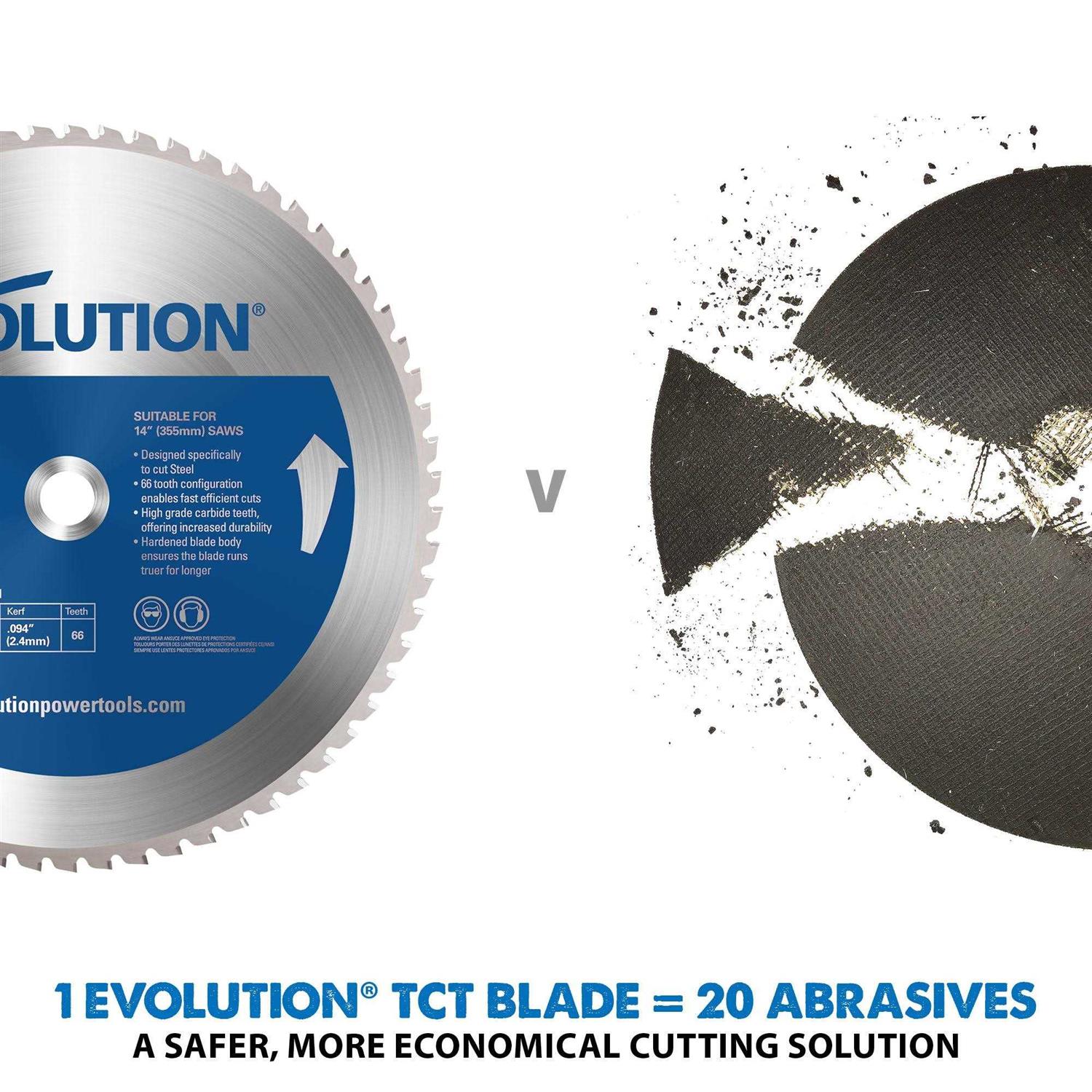 Evolution 14 Steel Cutting Blade 14BLADEST - Shop Hardware Tools Online Store