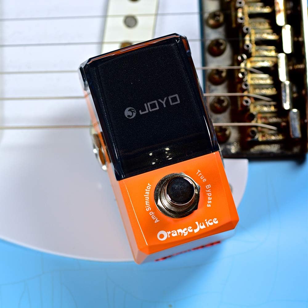 JOYO Orange Juice Guitar Amp Simulator Effects Mini Pedal for Electric Guitar True Bypass Ironman Series JF-310 Pack of 2