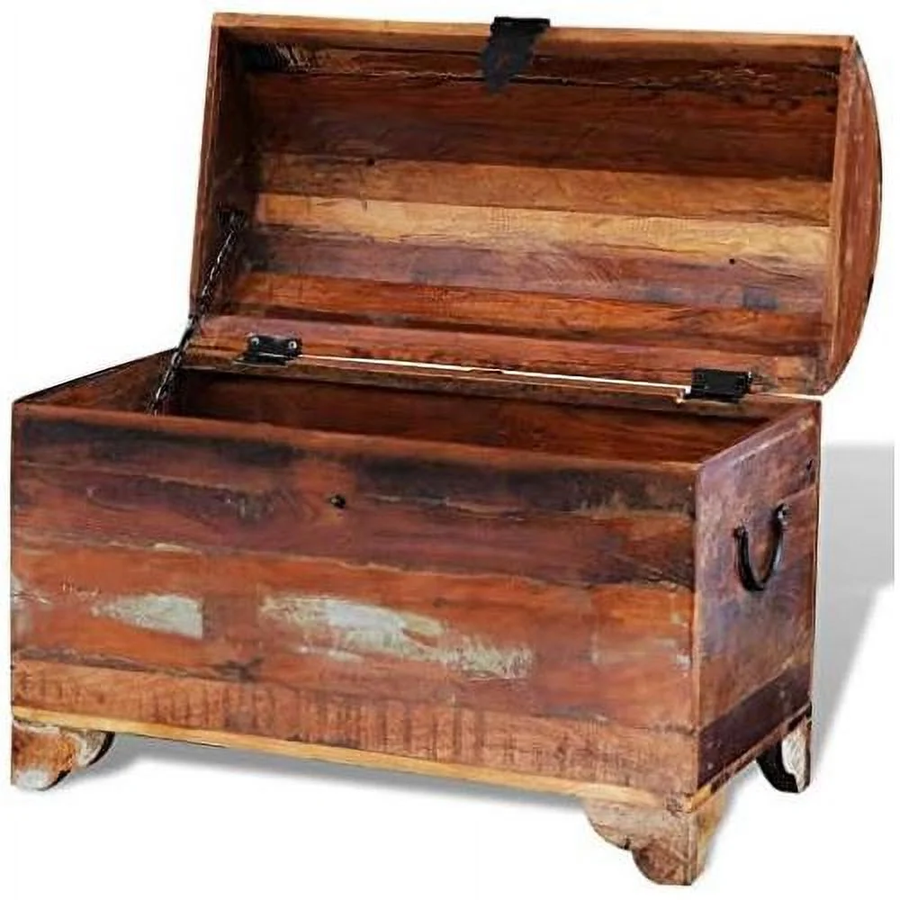 storage cabinet, wooden tool chest with locking system, storage trunk, storage box for bedroom living room hallway, farmhouse, reclaimed wood