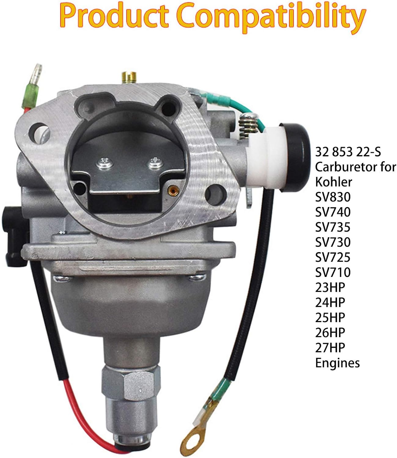 WFLNHB New Carburetor for Kohler 32 853 22-S