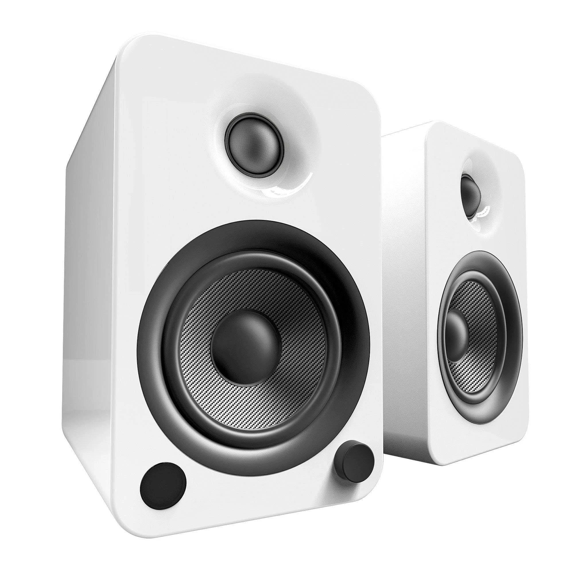 Kanto YU4 Powered Bookshelf Speakers (Gloss White)