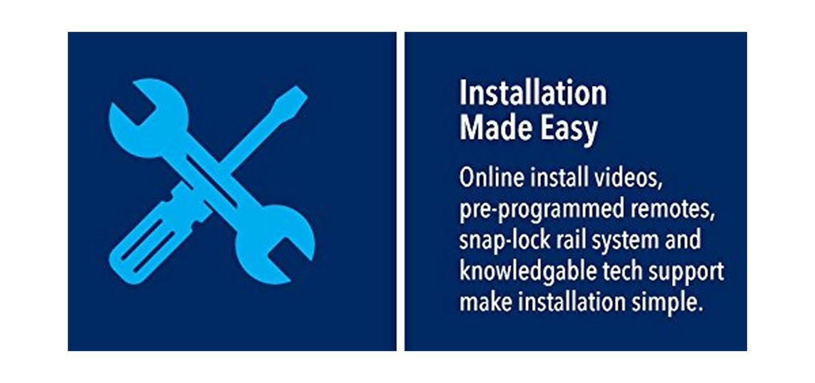 Chamberlain C450 Smartphone-Controlled Durable Chain Drive Garage Door Opener