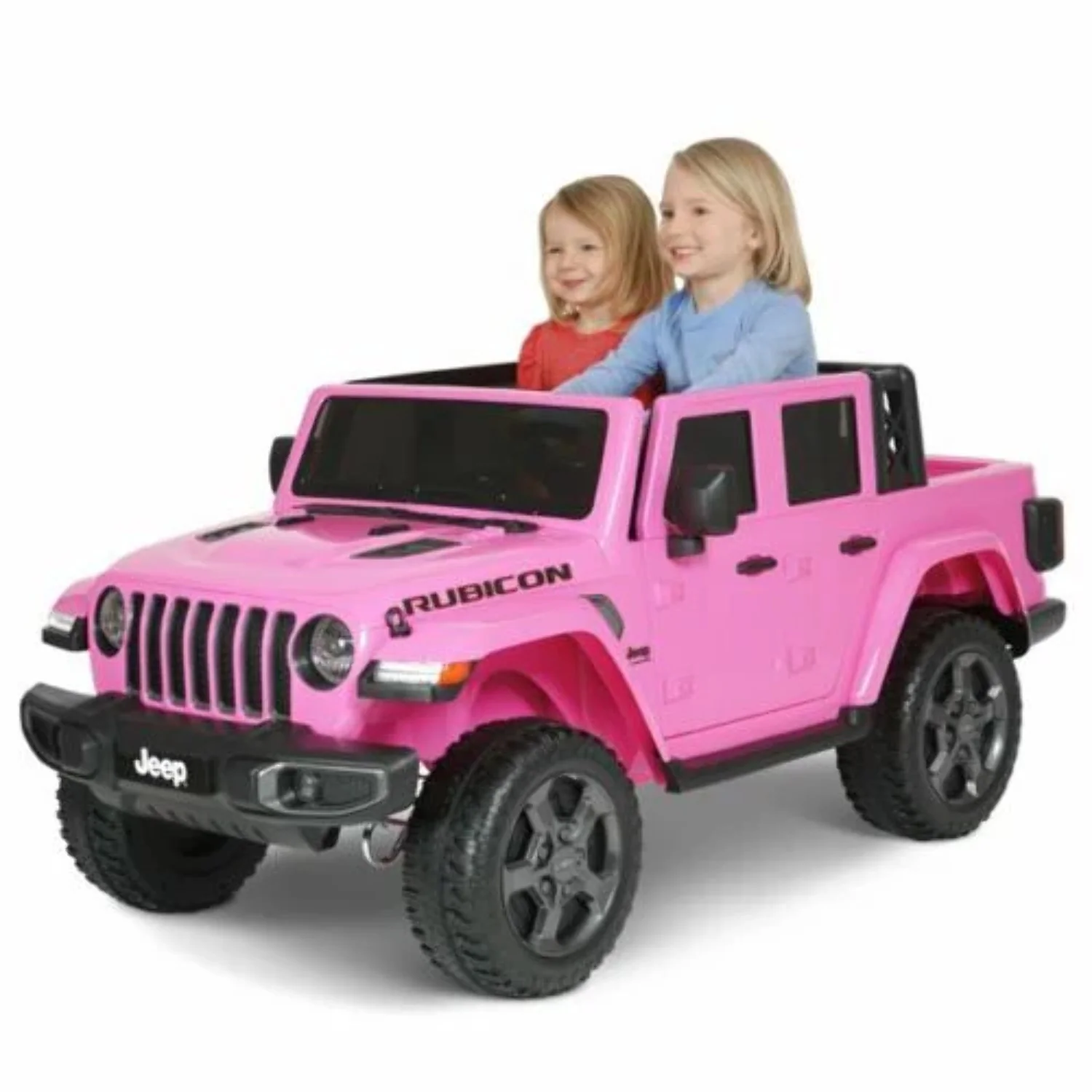 12 volt Pink Jeep Gladiator Electric Ride-On Toy Vehicle - Fast and Secure Delivery - Curated Treasures Market