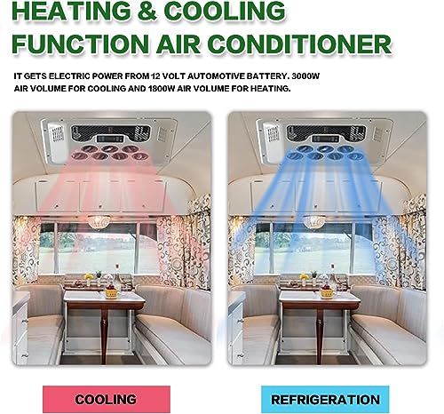 Treeligo 24V / 12V Rooftop RV Air Conditione EAC002.18