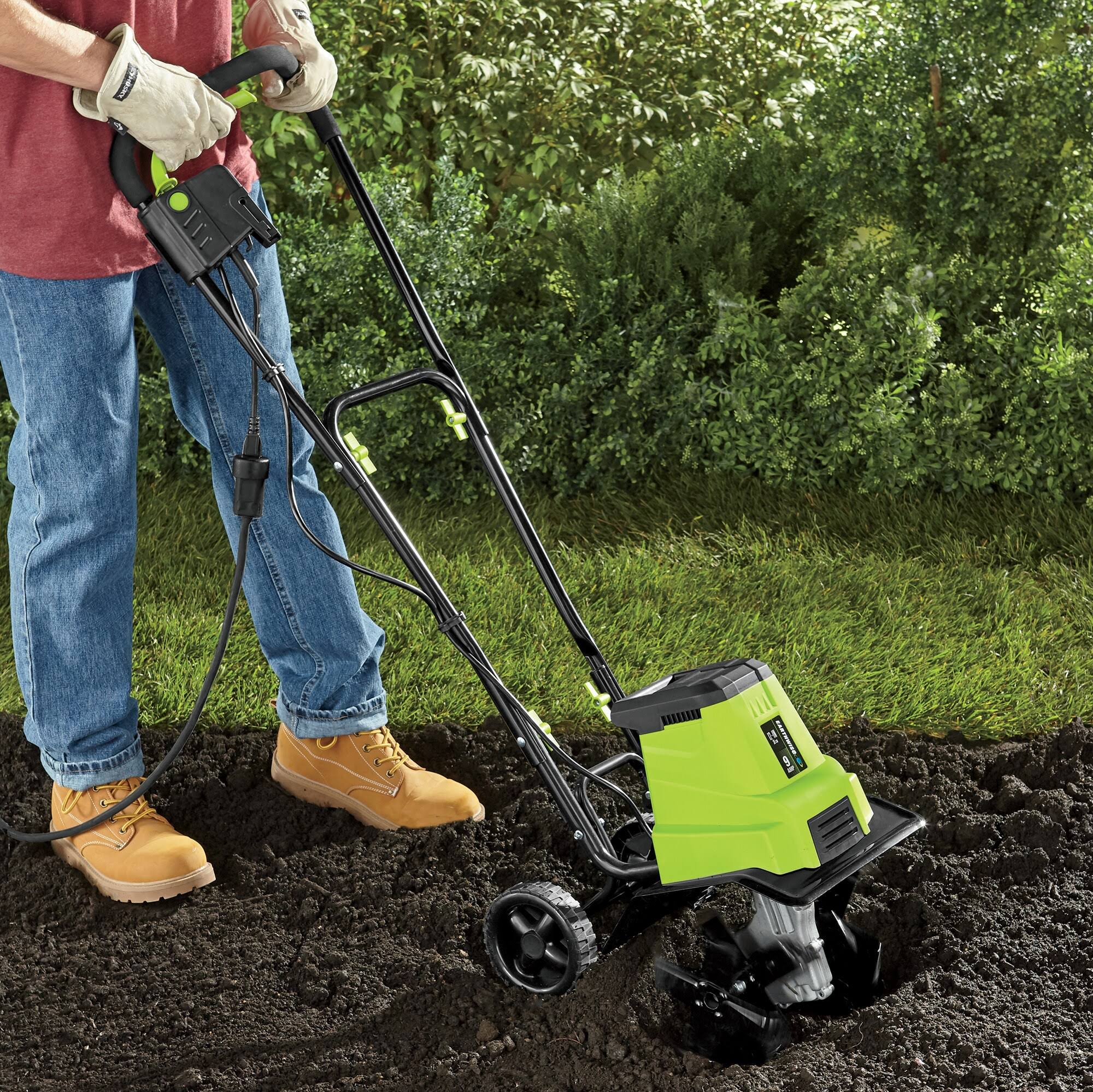 Earthwise Tc70090 9 Amp Corded Electric Tiller Cultivator