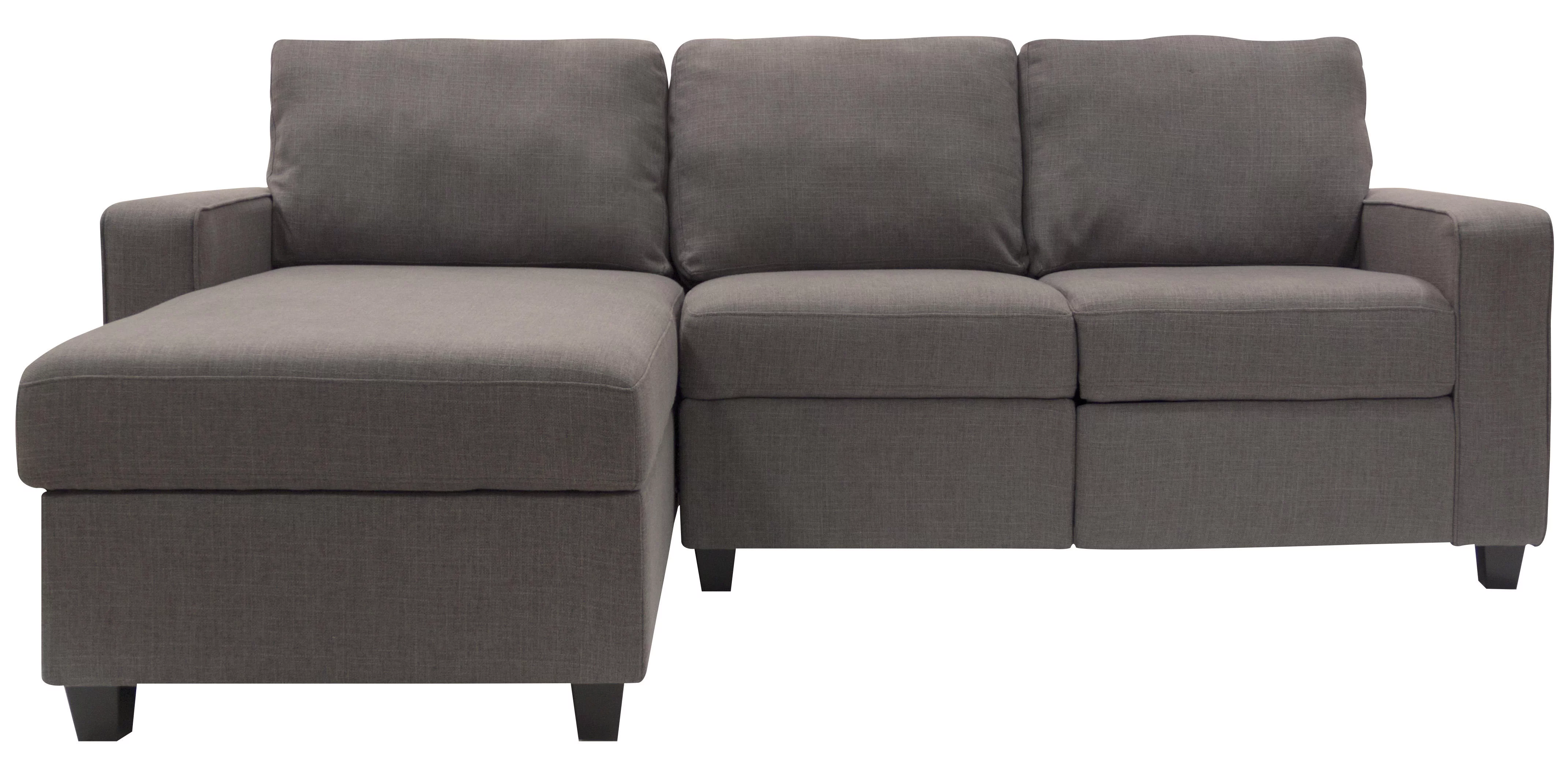 Serta Palisades Reclining Sectional with Left Storage Chaise - Gray