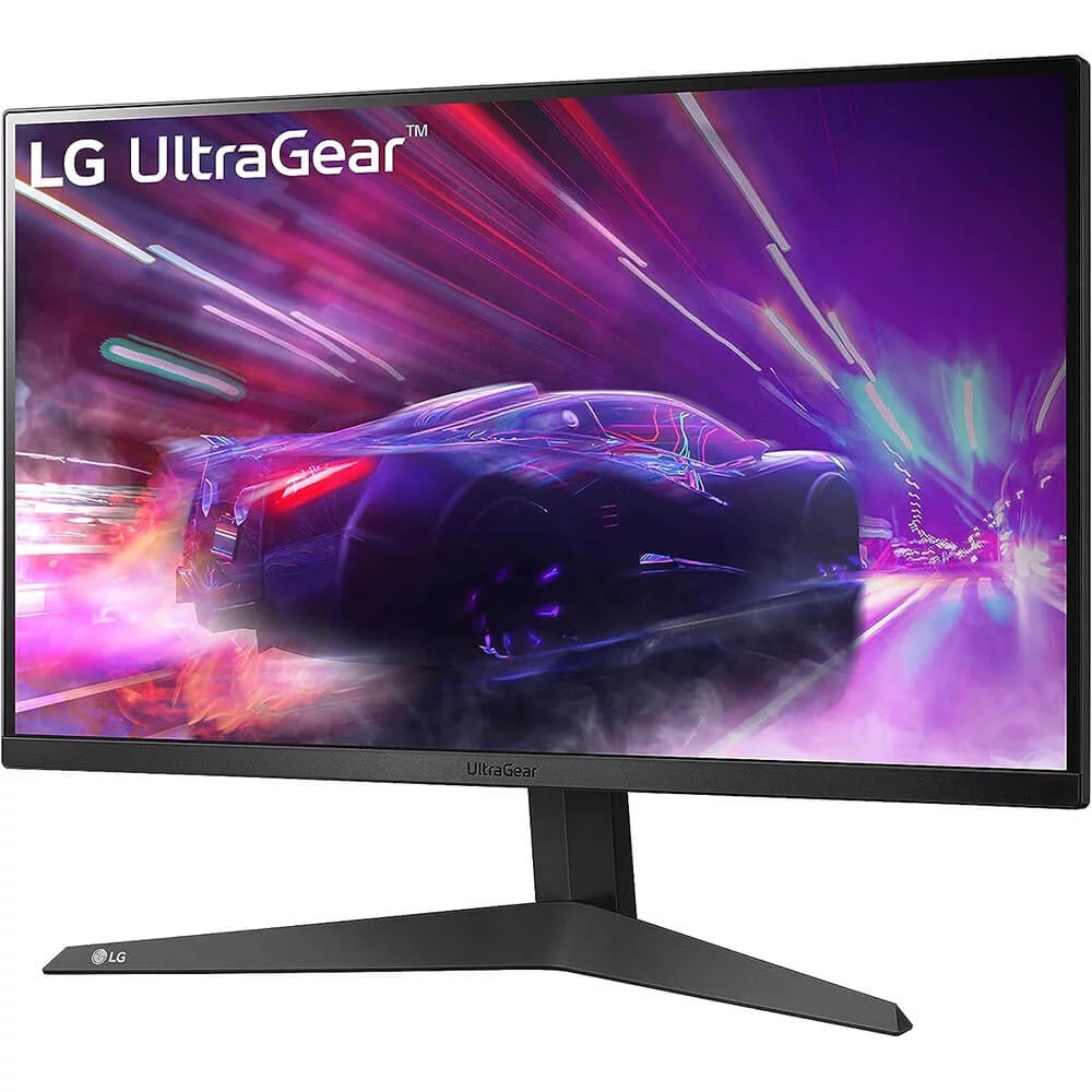 LG UltraGear 24\" 1920 x 1080 LCD Auto Input Switch, Black Stabilizer Technology Gaming Monitor, 24GQ50F-B