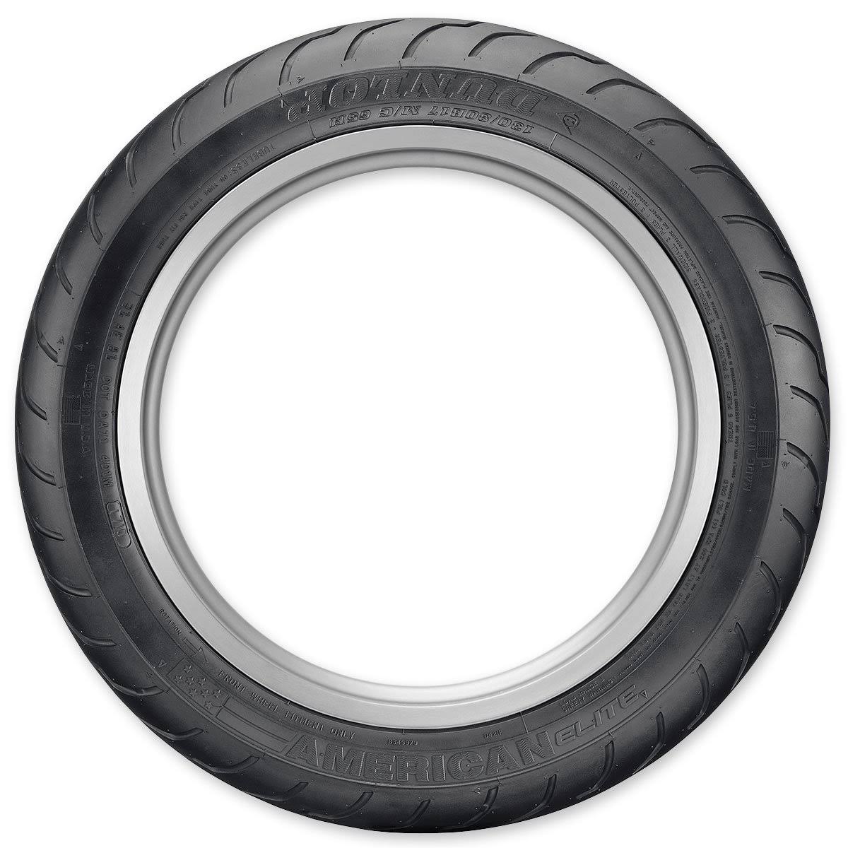 Dunlop 45131178 American Elite Front Tire (130/80B17)