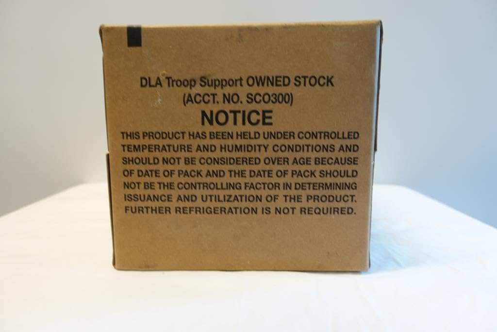 Food Dude 82nd MRE Surplus 2024 Inspection US Meals Ready to Eat Military MRE with Heater Box of MRE Meals Full Meal 12 MRE Pack