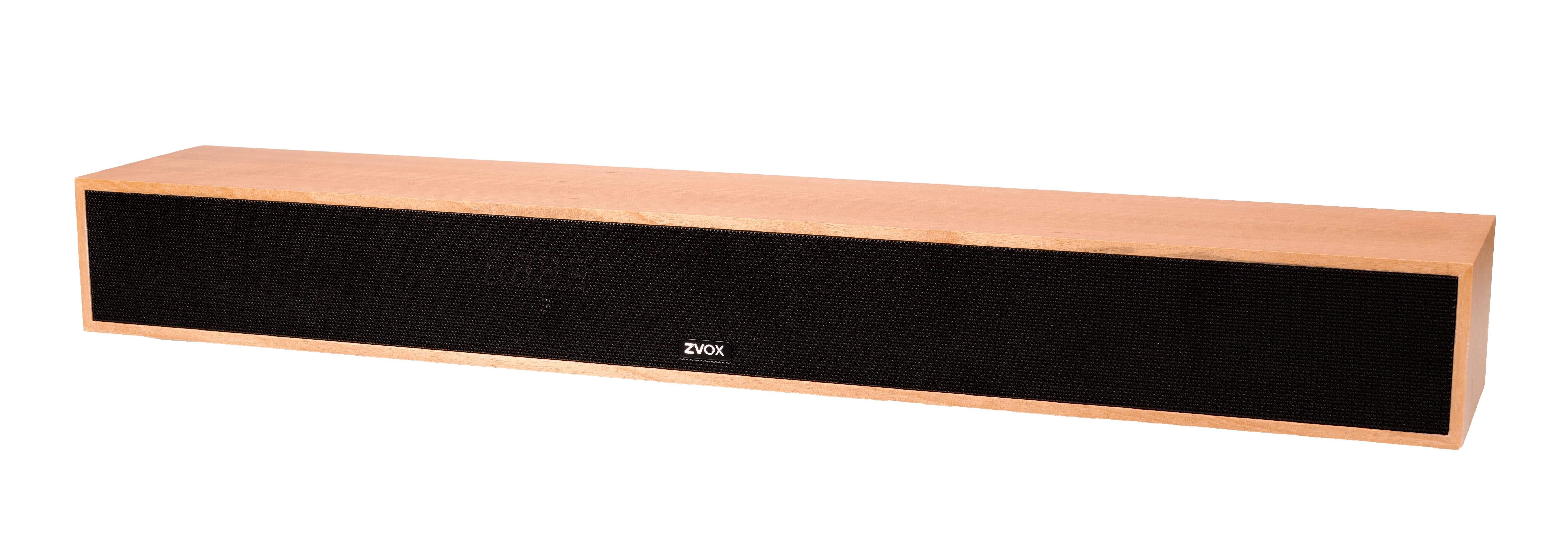AccuVoice AV357 24x22 Wood TV Speaker with 12 Levels of Voice Boost