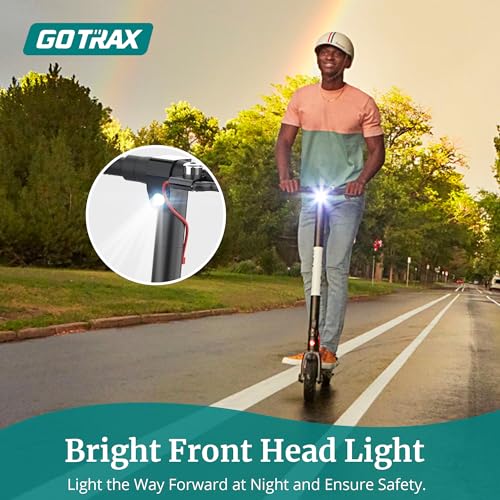 Gotrax GXL V2 Electric Scooter, 8.5" Solid Tire, Max 9 Mile and 15.5Mph Speed Power by 250W Motor, Lightweight 25.95lb, Cruise Control Aluminum Alloy Frame Foldable Commuting Escooter for Adults 13+