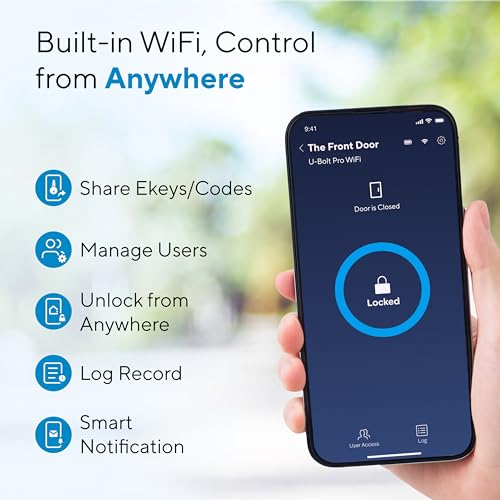 ULTRALOQ U-Bolt Pro C3WiFi Smart Lock