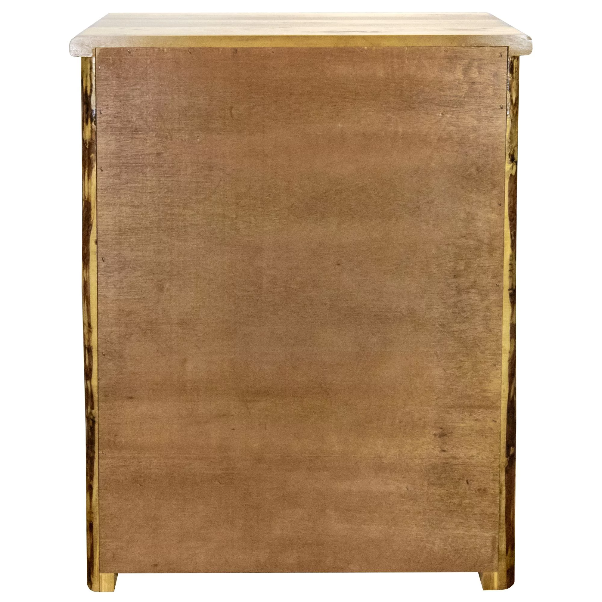 Montana Woodworks, Inc. Glacier Country Collection Accent Cabinet w/ Laser Engraved Elk Design, Left Hinged