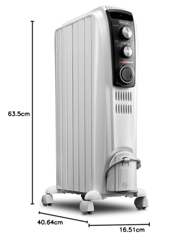 Delonghi Oil Filled 1500 Watts Convection Small To Medium Spaces space heater