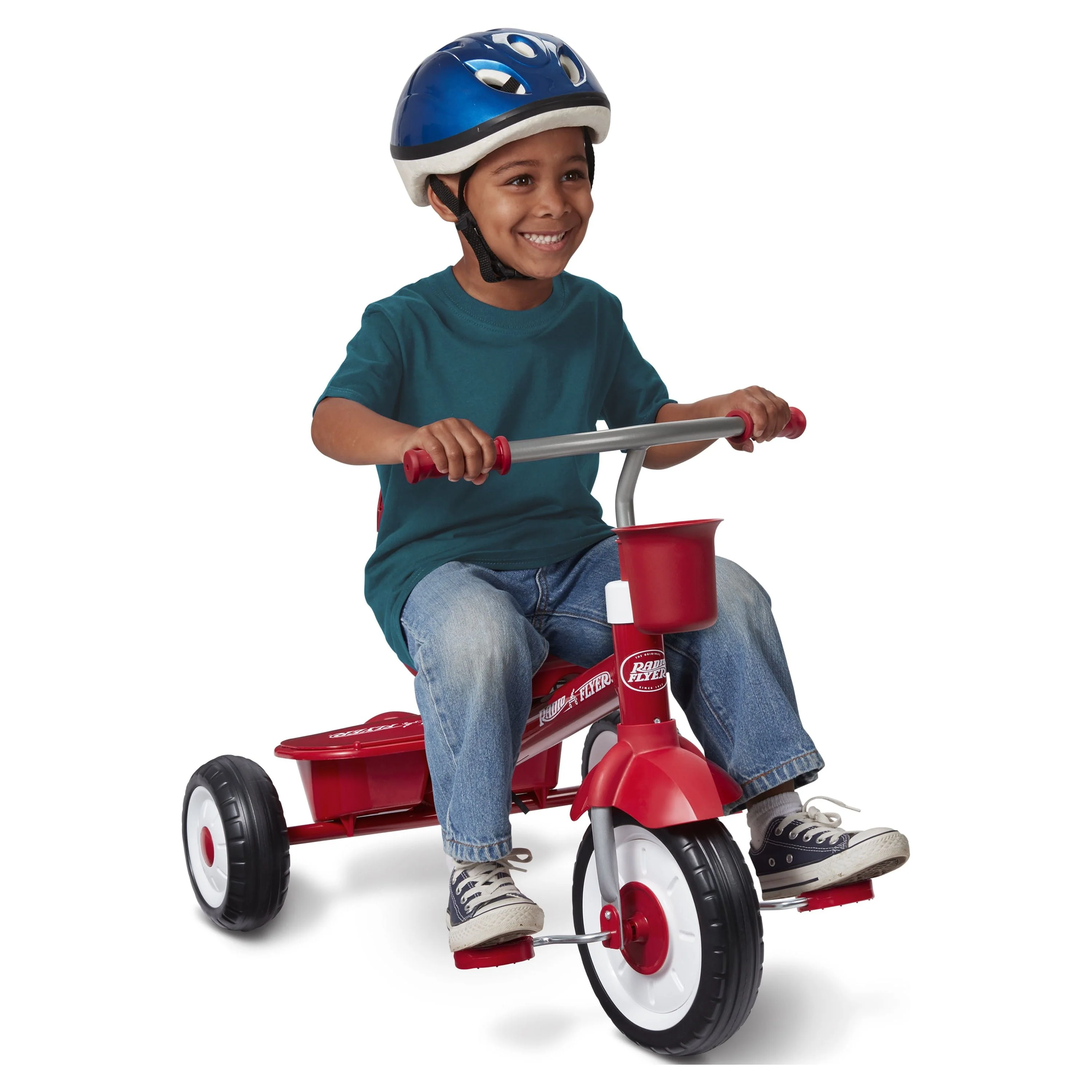 Radio Flyer, 4-in-1 Stroll 'n Trike, Grows with Child, Red