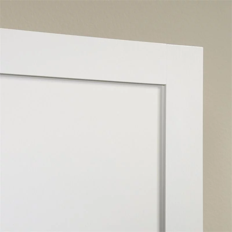 Scranton &amp; Co Traditional 2 Door Storage Cabinet in White