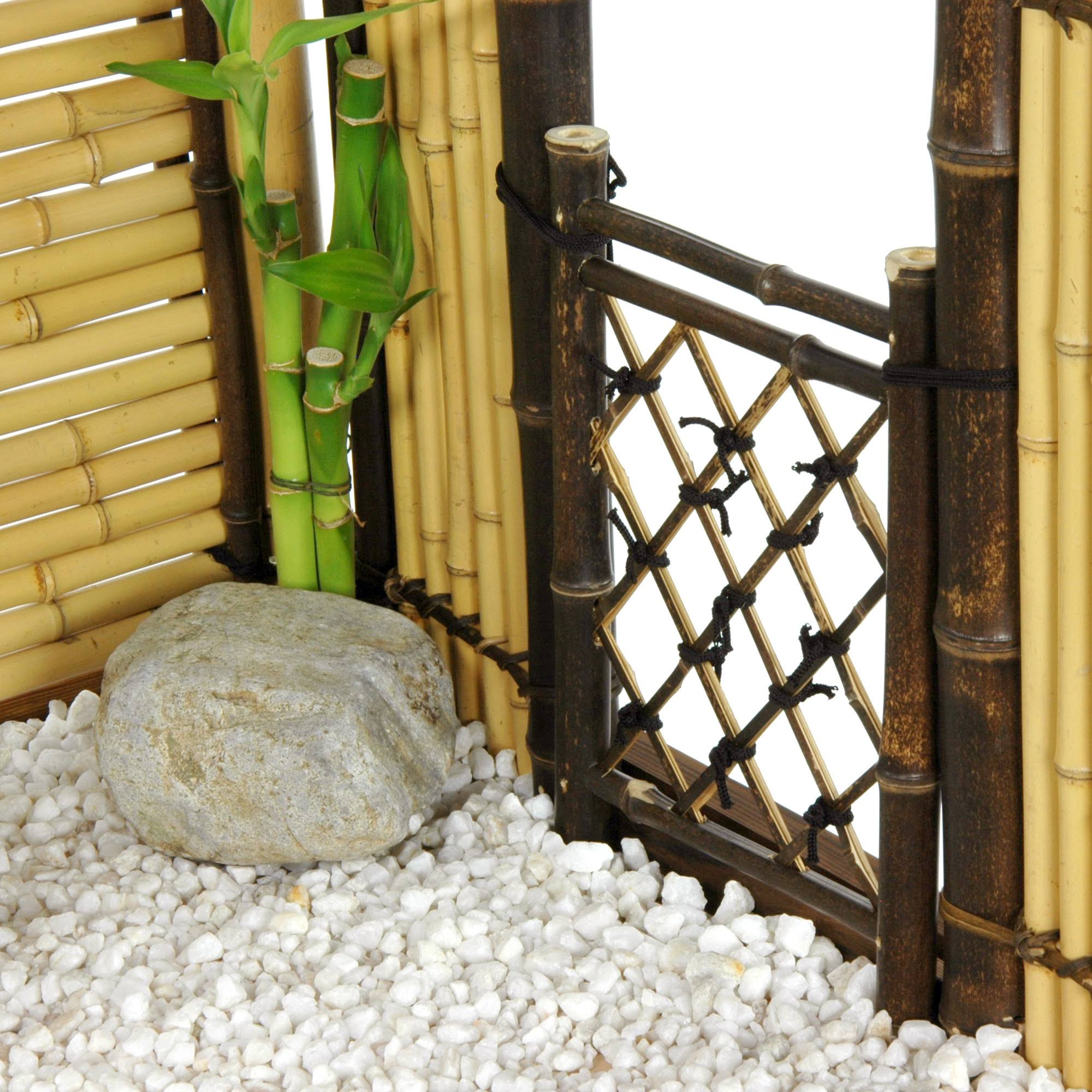 Oriental Furniture Zen Bamboo Mini Garden