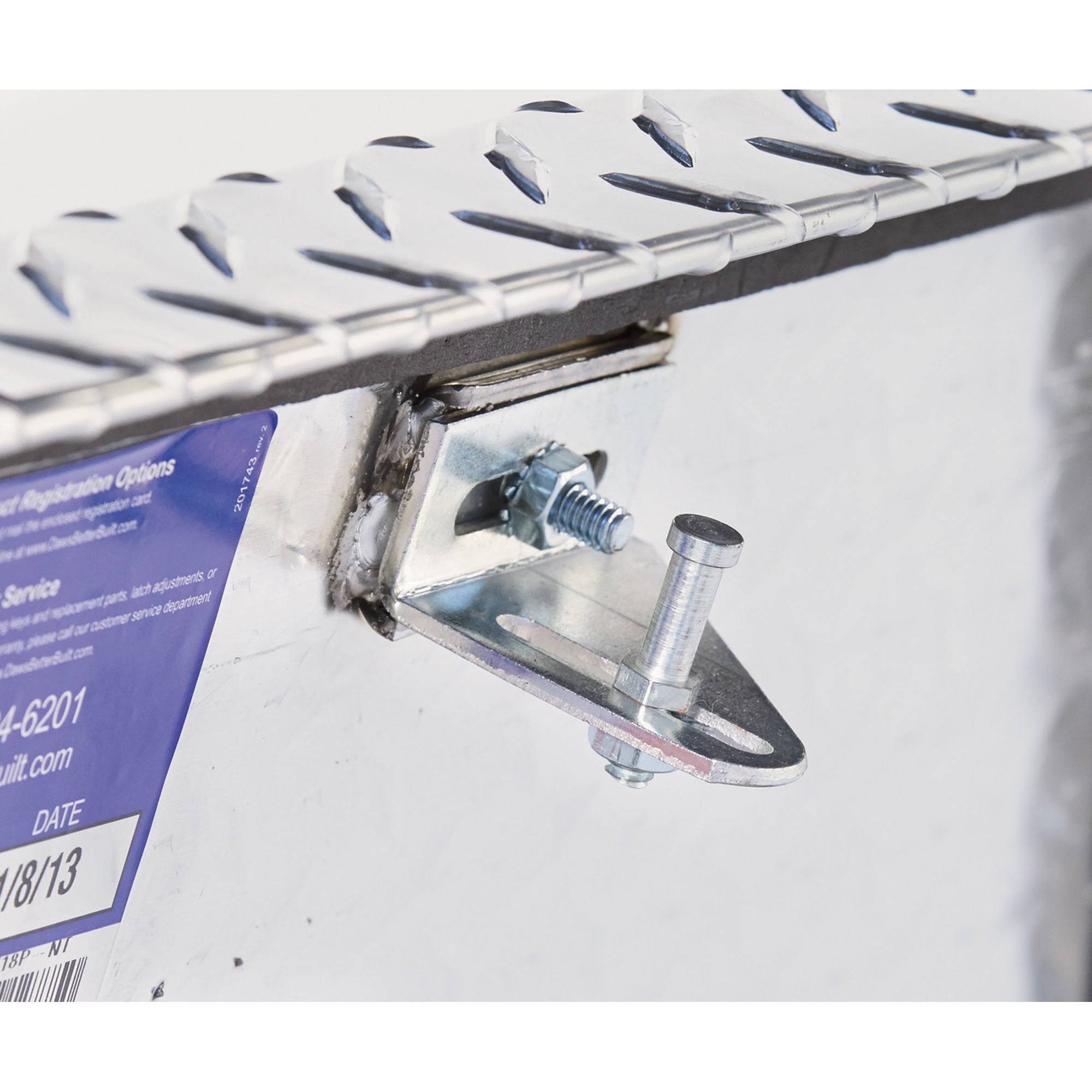 Ironton Slim Lo-Pro Aluminum Crossbed Truck Box - 70in. Box