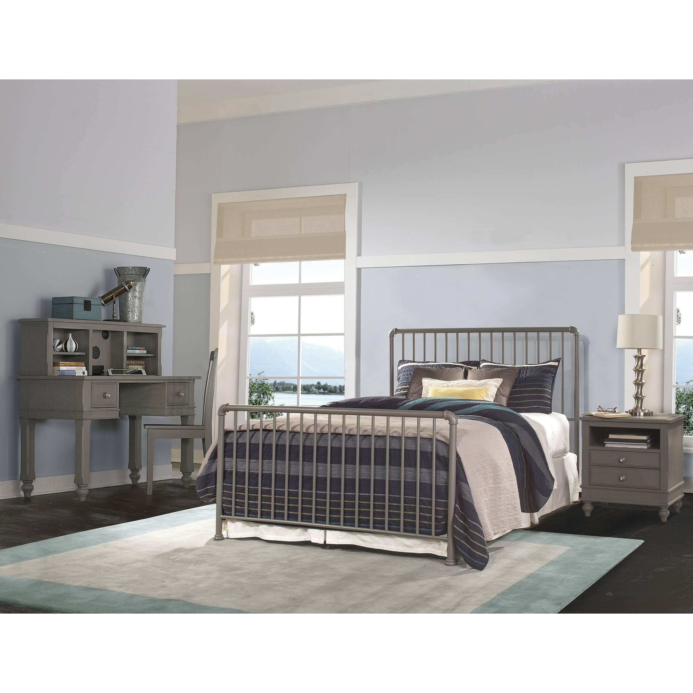 Hillsdale Furniture Brandi Bed Set Frame Included in Stone-Queen