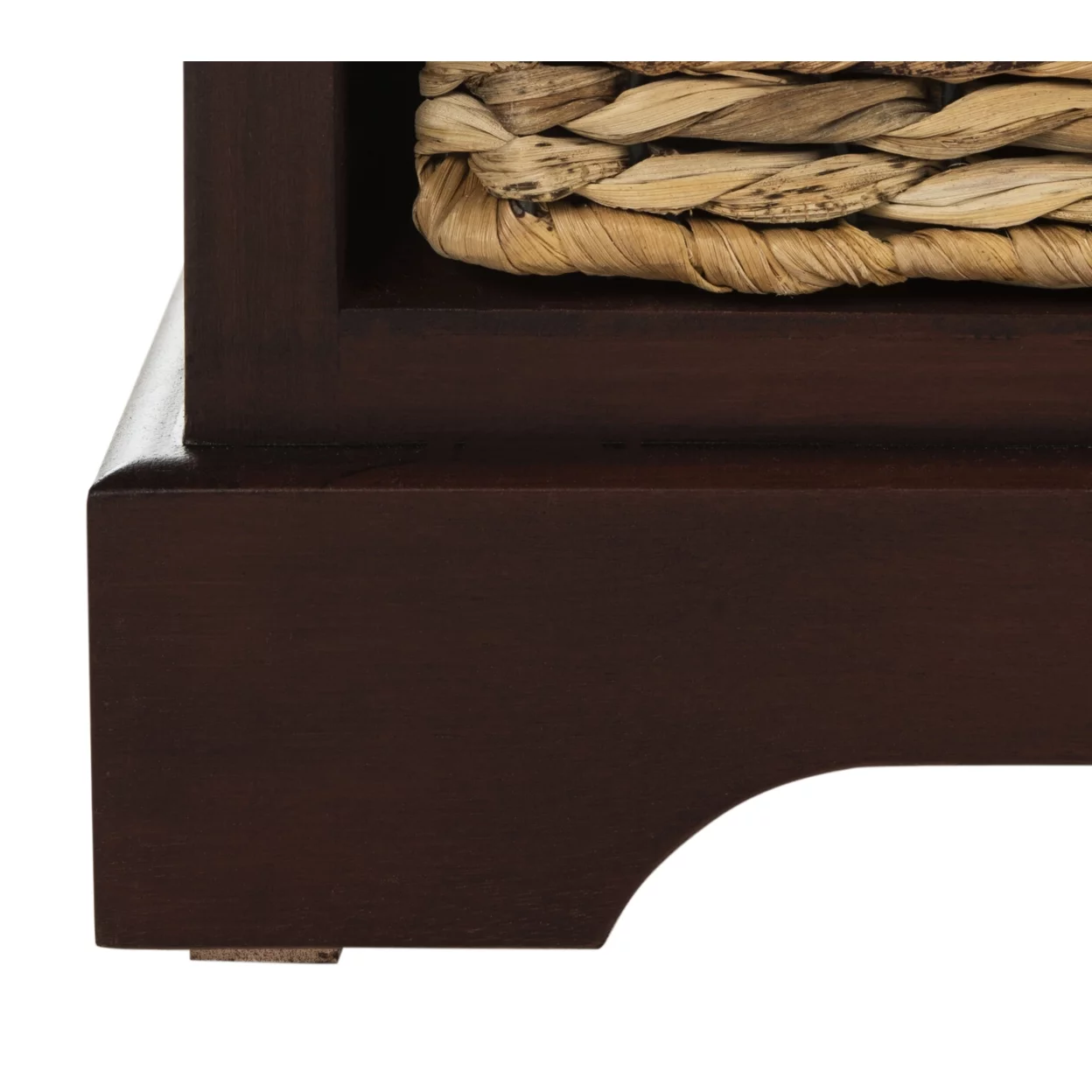 SAFAVIEH Damien 3-Drawer Storage Bench Red
