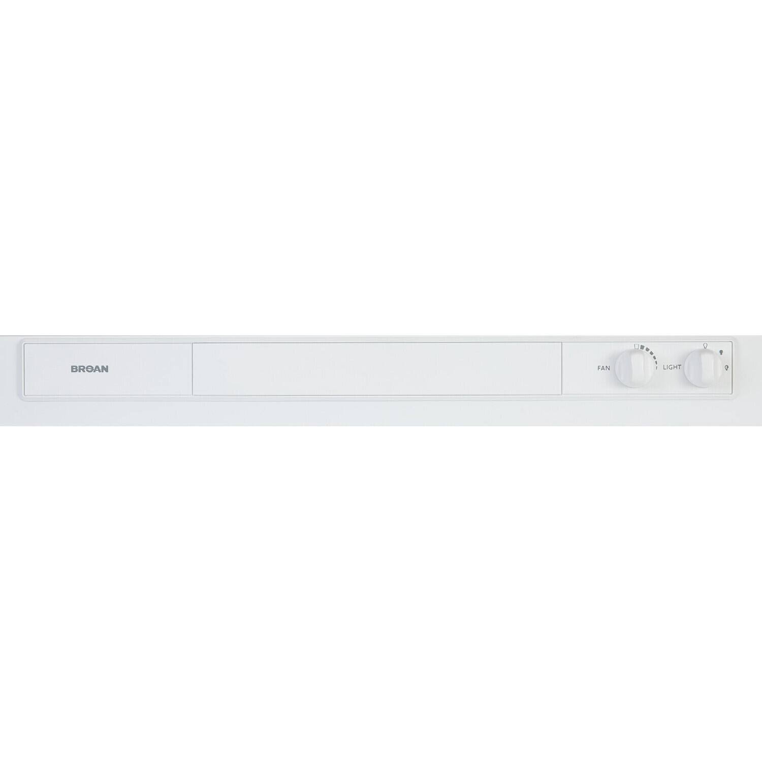 Broan, 463011, 30x22 Under-Cabinet Range Hood, 220 CFM, White