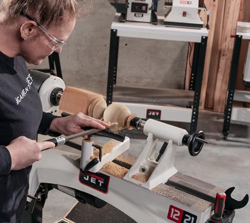 JET JWL-1221VS 12-Inch by 21-Inch Variable Speed Wood Lathe
