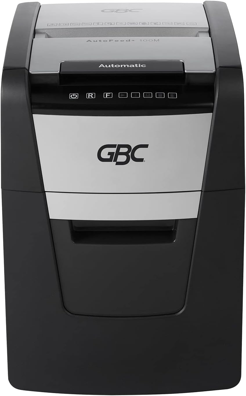 GBC Paper Shredder, Auto Feed+, 230 Sheet Capacity, Micro-Cut, Small Office Shredder, 230M (WSM1757607)
