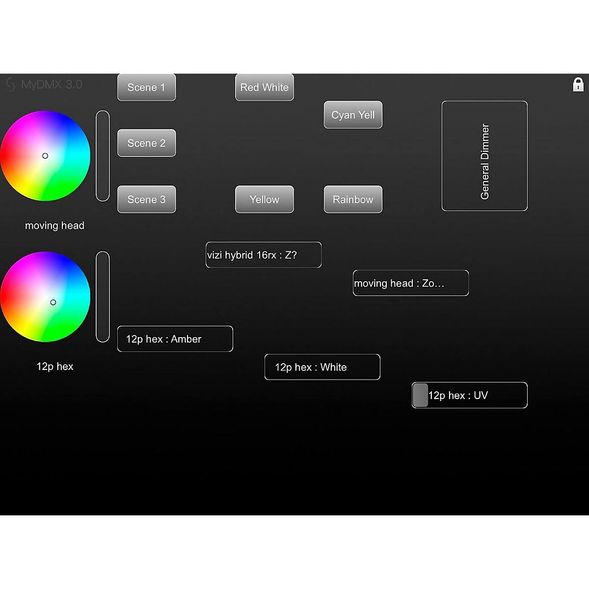 American DJ Adj myDMX 3.0 - DMX Control Software