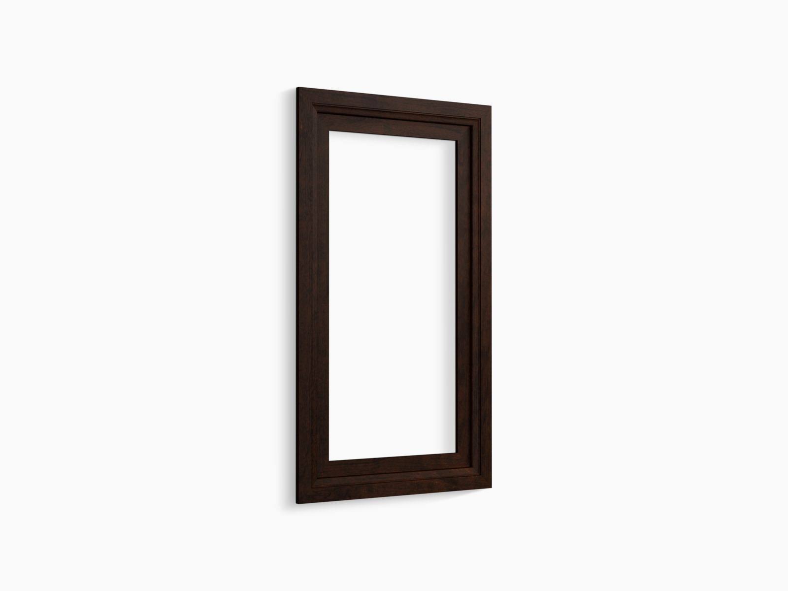 Kohler Claret Suede Damask Medicine Cabinet Surround, 15x22 Wide
