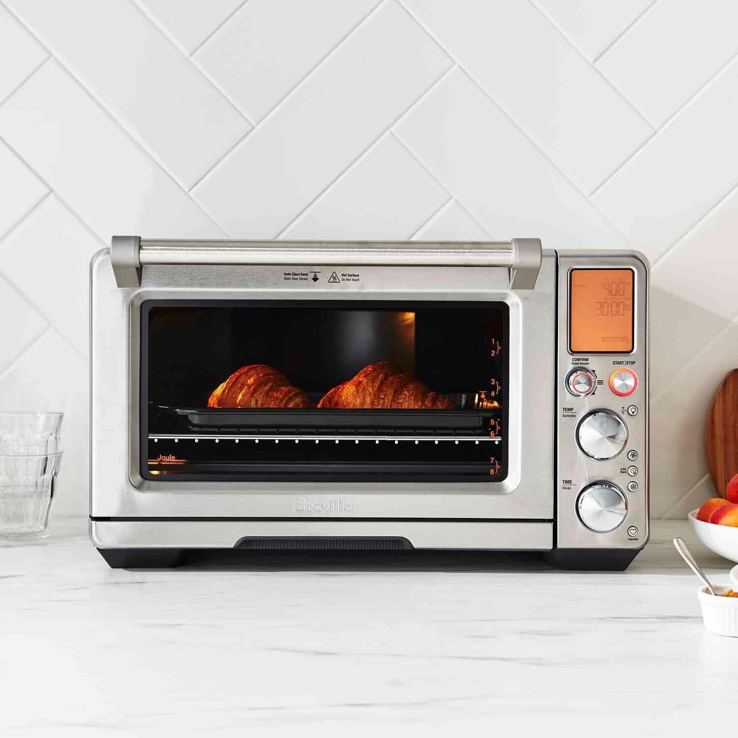 Breville Joule Smart Oven Air Fryer Pro BOV950BSS, Brushed Stainless Steel
