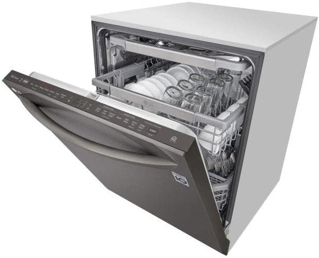 LG LDT7808BD 42dB Black Stainless Top Control Dishwasher
